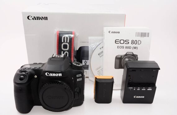 梅田おすすめ Canon キャノン EOS 80D ボディの高い買取価格 売るなら百獣のカメラ買取王が高価買い取り