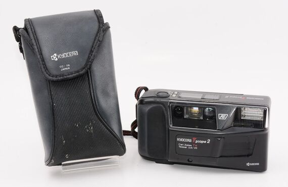 鳥取のおすすめ KYOCERA 京セラ T-scope Carl Zeiss T* Tessr の高い買取価格 百獣のカメラ買取王が高価買い取り
