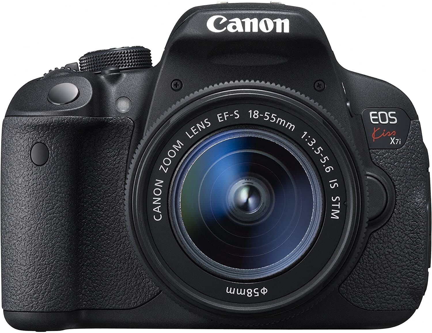 Canon キャノン デジタル一眼レフカメラ EOS Kiss X7i レンズキット EF-S18-55mm F3.5-5.6 IS STM付属