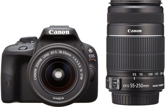 滋賀のおすすめCanon キャノン EOS Kiss X7ダブルズームキット高い買取価格 売るなら買取王カメライオンが高価買取