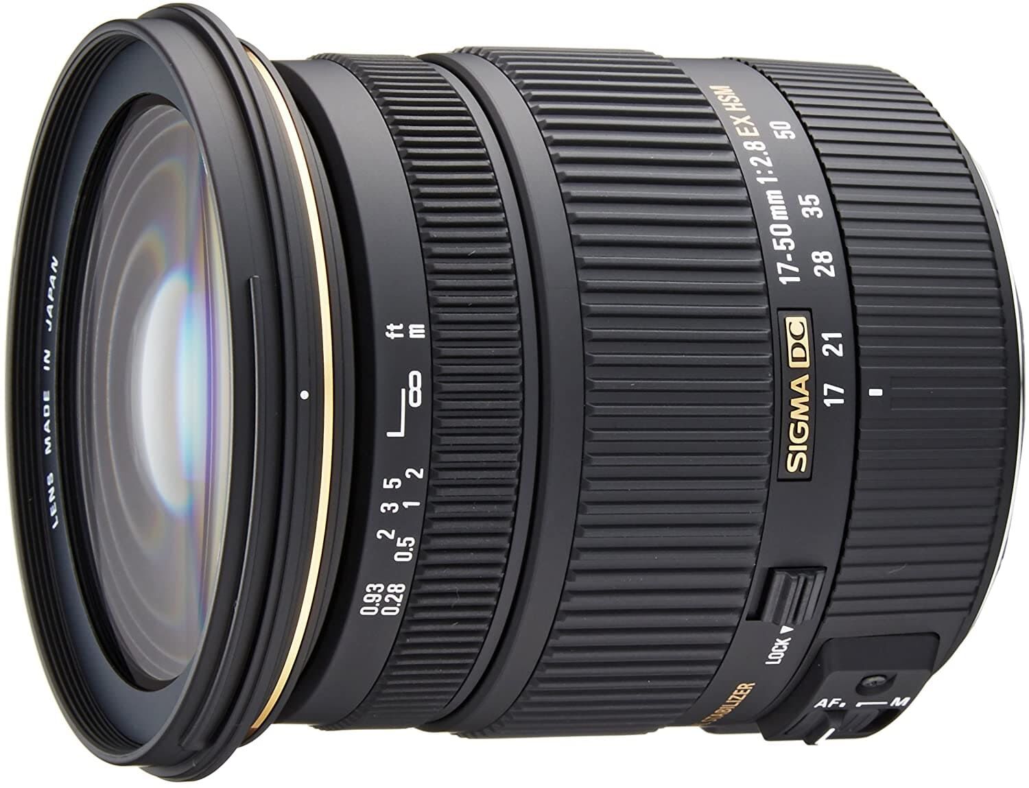 SIGMA シグマ 標準ズームレンズ 17-50mm F2.8 EX DC OS HSM キヤノン用 APS-C専用