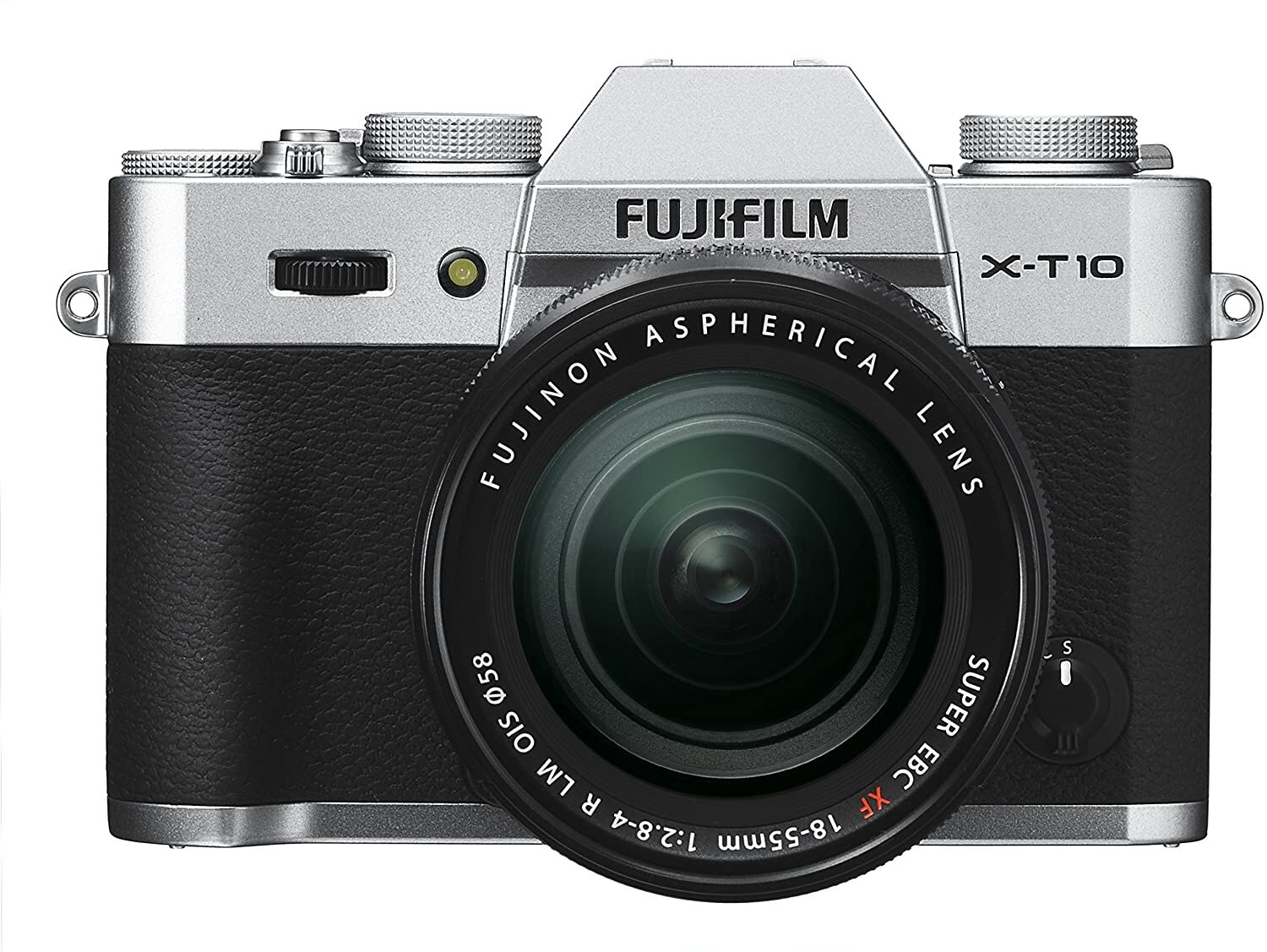 FUJIFILM フジフィルム ミラーレス一眼 X-T10 レンズキット シルバー