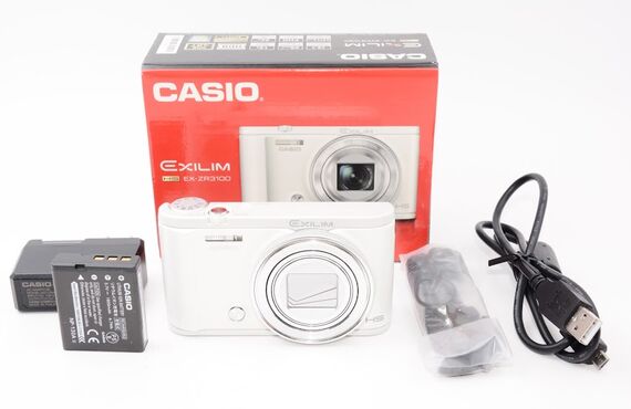 鳥取のおすすめ CASIO カシオ EXILIM ホワイト の高い買取価格 百獣のカメラ買取王が高価買い取り