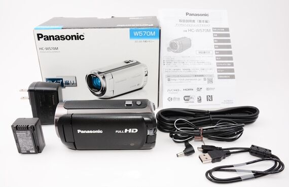 長野のおすすめ Panasonic パナソニック W570M ブラック の高い買取価格 百獣のカメラ買取王が高価買い取り