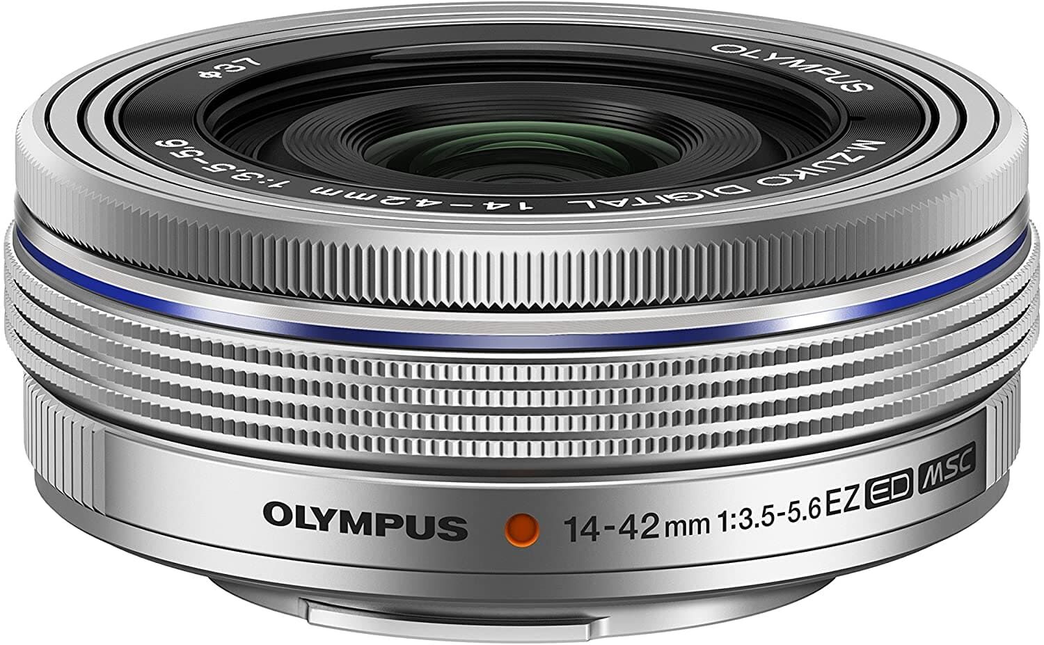 OLYMPUS オリンパス 電動式パンケーキズームレンズ M.ZUIKO DIGITAL ED 14-42mm F3.5-5.6 EZ SLV
