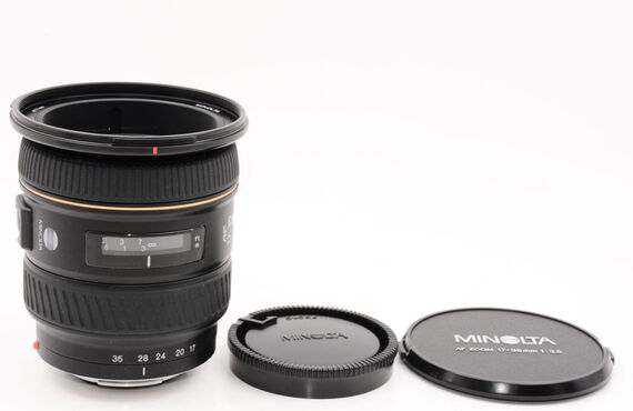 梅田おすすめ MINOLTA ミノルタ AF 17-35mm f3.5の高い買取価格 売るなら百獣のカメラ買取王が高価買い取り