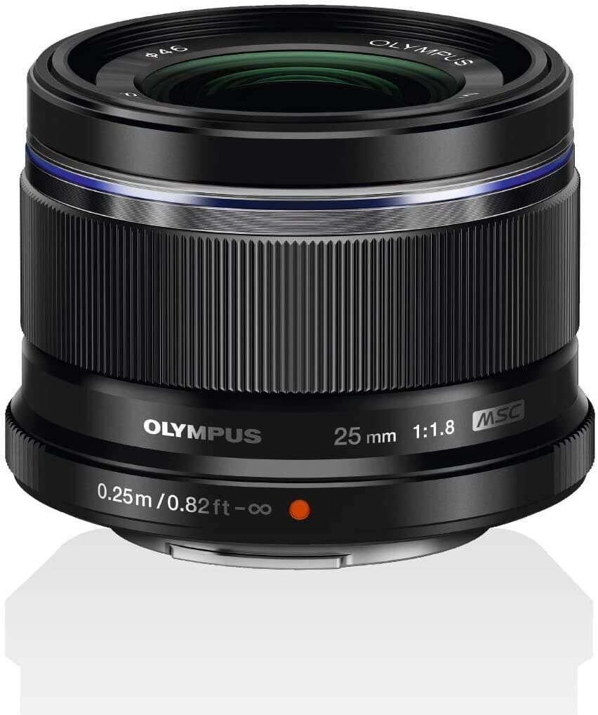 OLYMPUS オリンパス M.ZUIKO DIGITAL 25mm F1.8 ブラック マイクロフォーサーズ用 単焦点レンズ