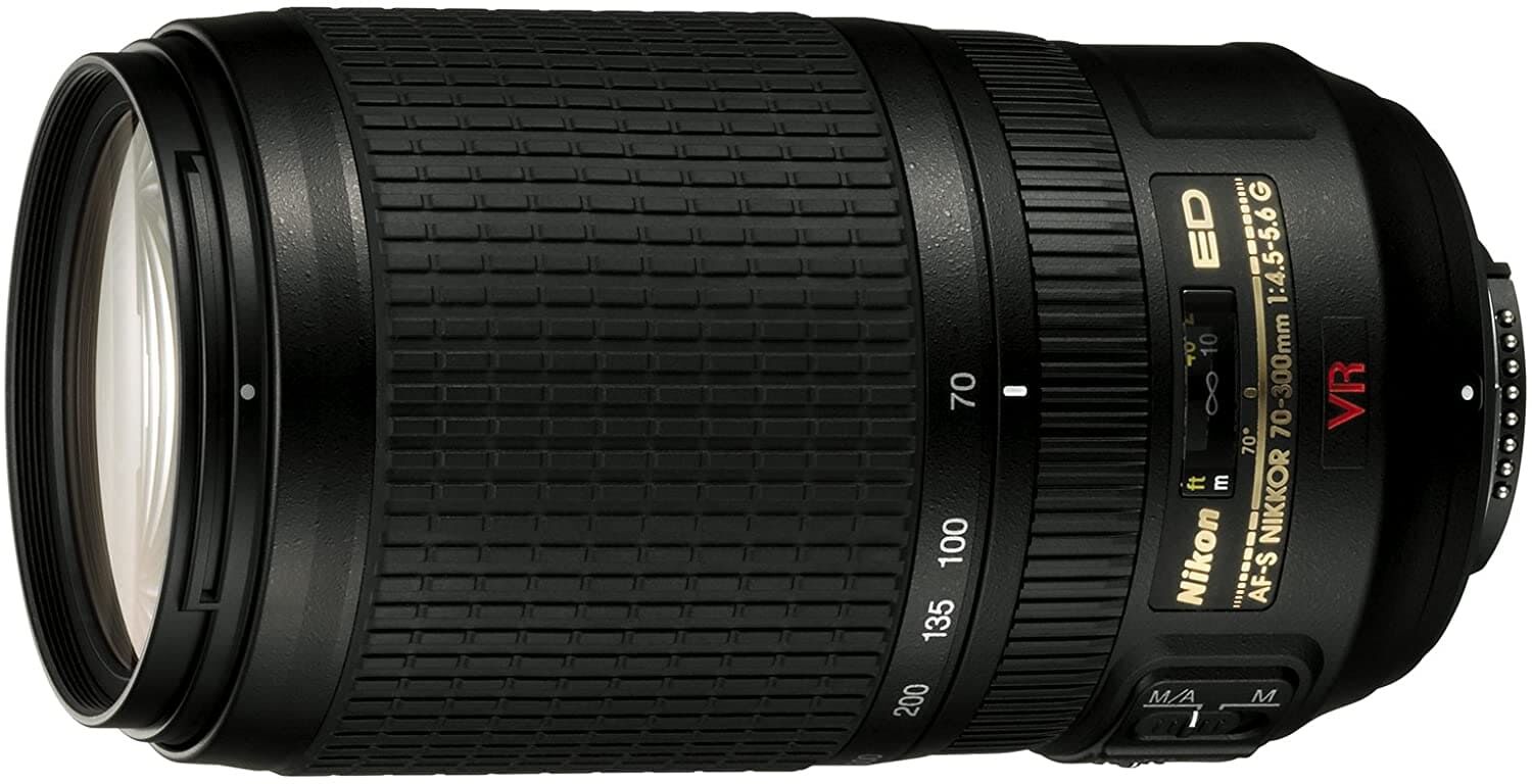 Nikon ニコン 望遠ズームレンズ AF-S VR Zoom Nikkor 70-300mm f/4.5-5.6G IF-ED フルサイズ対応