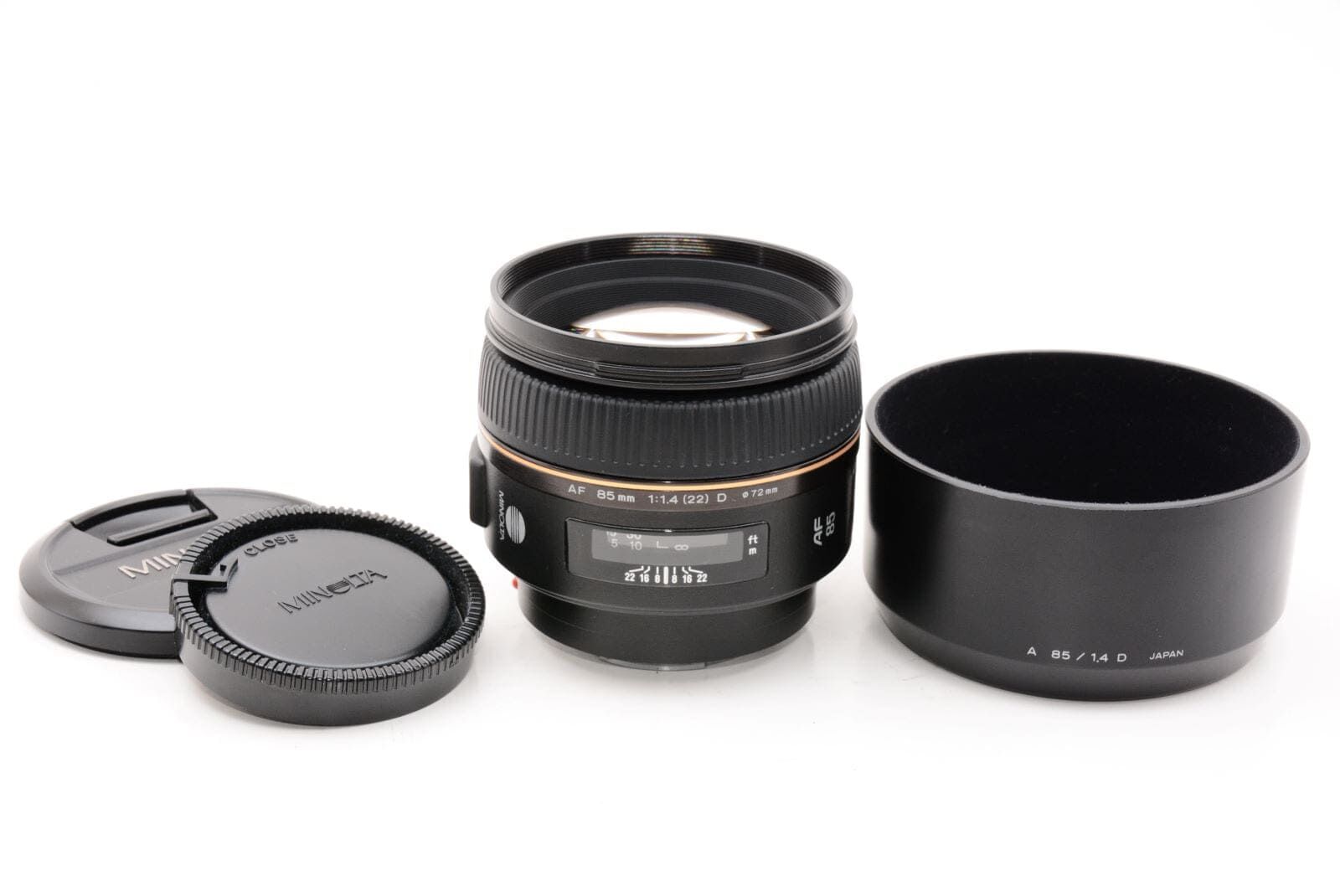 MINOLTA ミノルタ AF 85mm f1.4 G