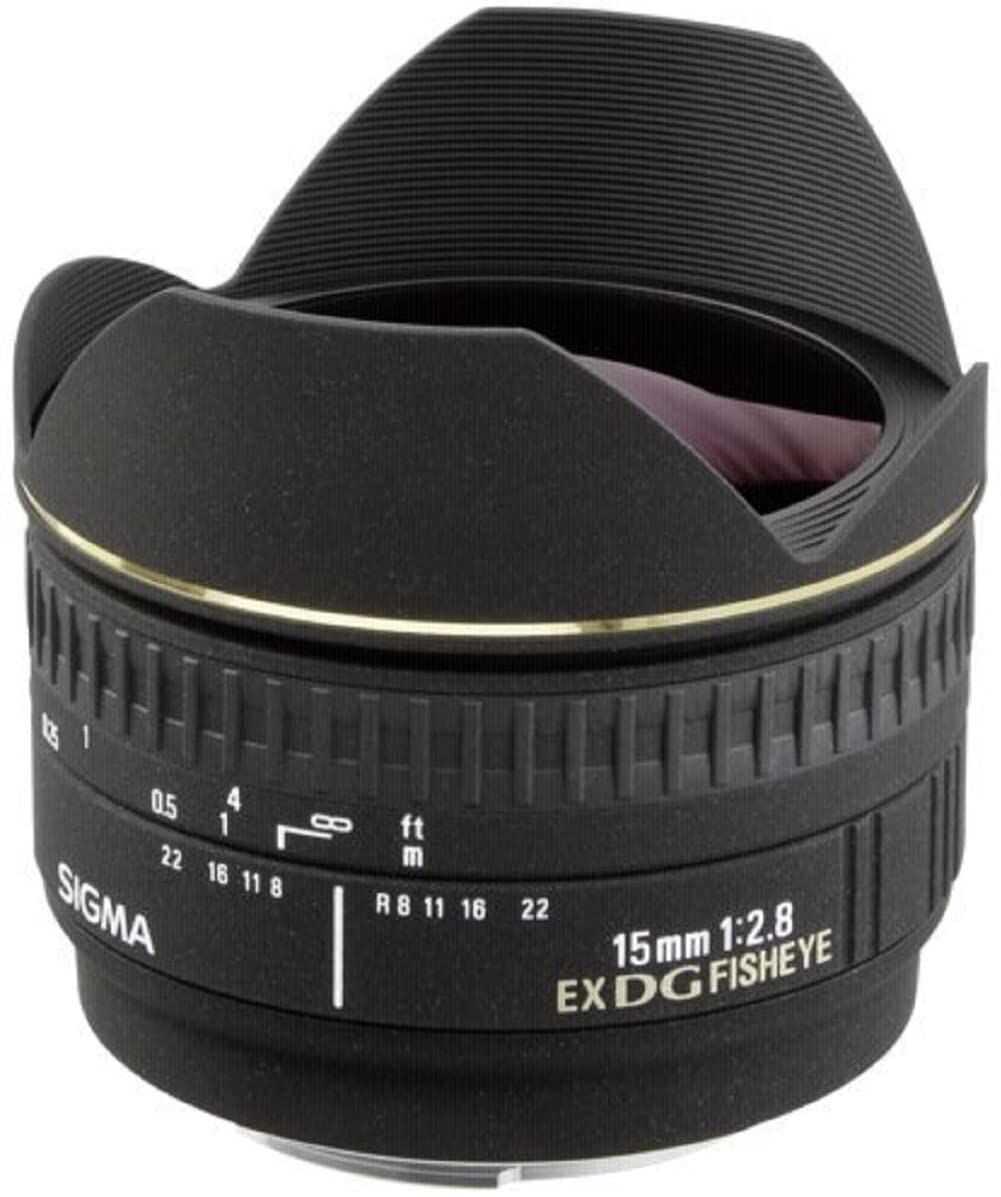 SIGMA シグマ 単焦点魚眼レンズ 15mm F2.8 EX DG DIAGONAL FISHEYE キヤノン用