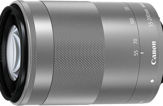 梅田のおすすめ canon キャノン EF-M55-200mm F4.5-6.3の高い買取価格 売るなら百獣のカメラ買取王が高価買い取り