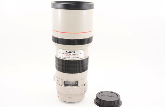 梅田のおすすめ CANON キヤノン EF 300mm F4の高い買取価格 売るなら百獣のカメラ買取王が高価買い取り
