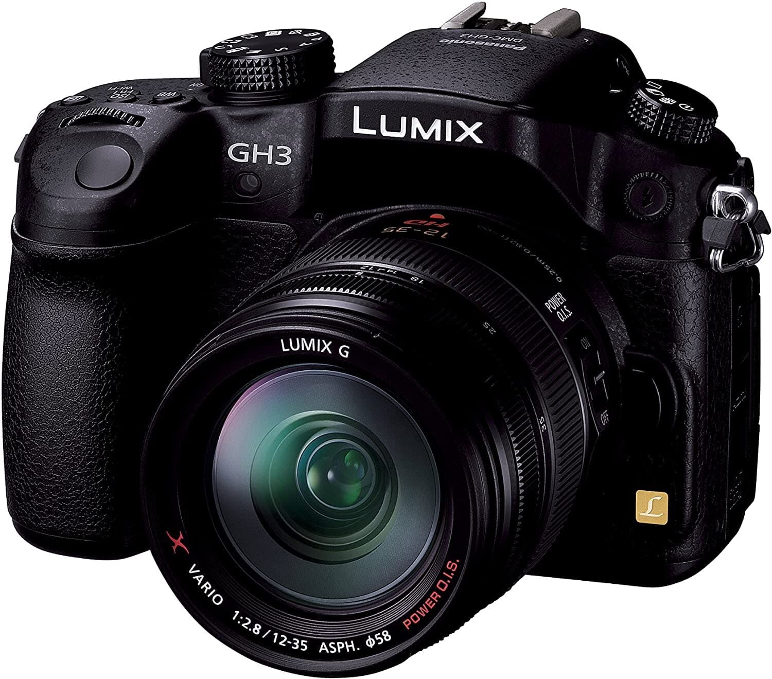 Panasonic パナソニック ミラーレス一眼カメラ ルミックス GH3 レンズキット 標準ズームレンズ付属 ブラック DMC-GH3A-K