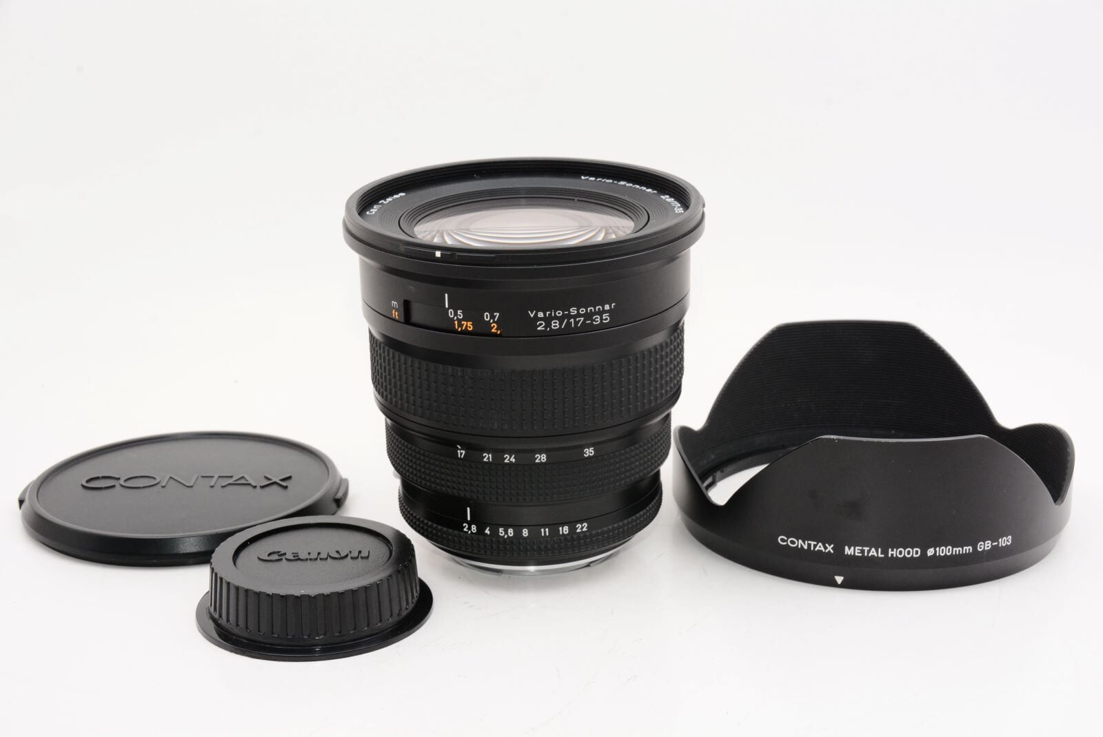CONTAX コンタックス CarlZeiss カールツァイス N ヴァリオゾナー 17-35/2.8 キャノンマウント改造