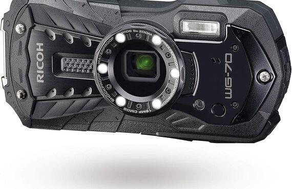 静岡のおすすめ RICOH リコー WG-70 ブラック 高い買取価格 売るなら百獣のカメラ買取王 カメライオンが高価買い取り
