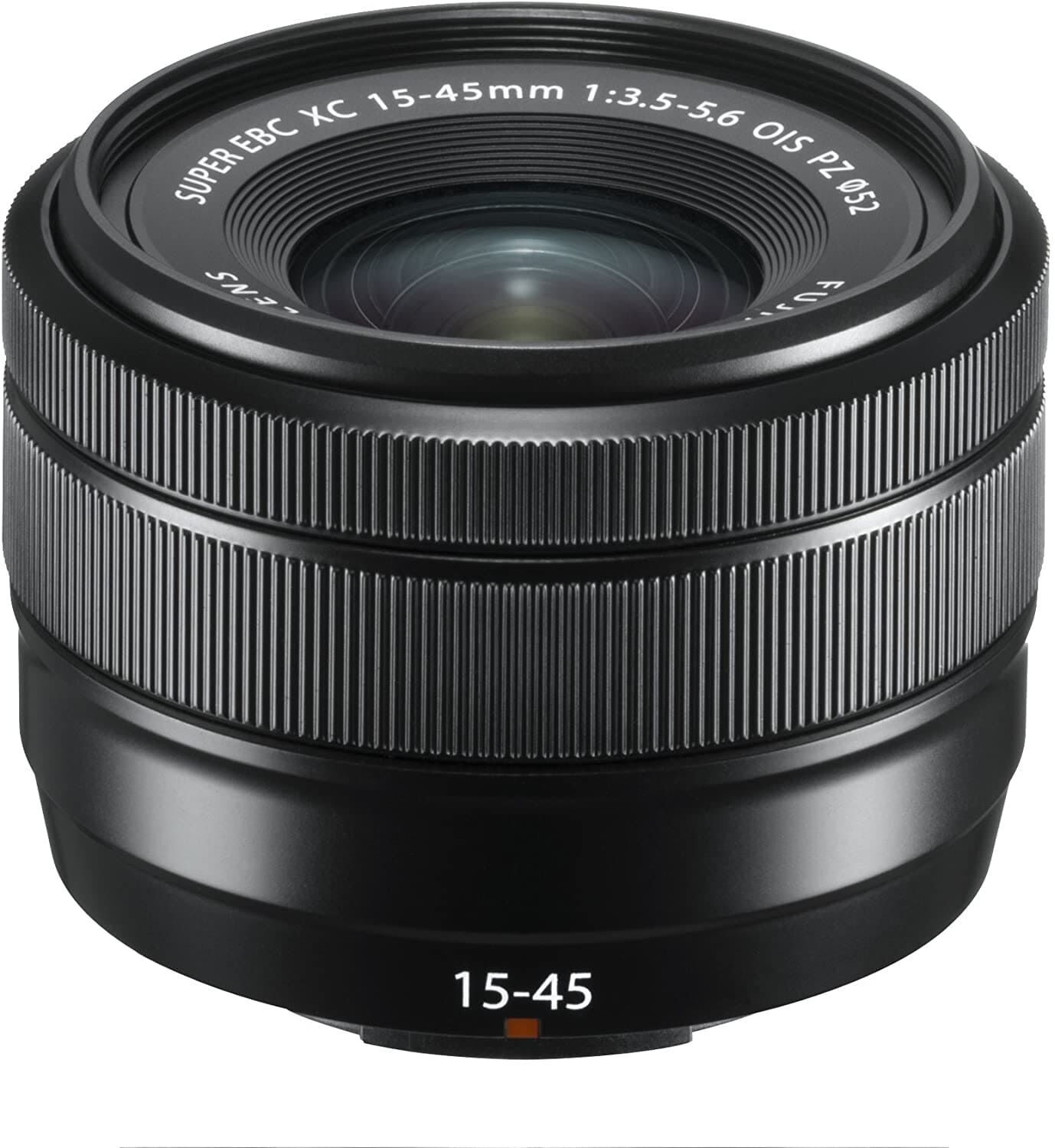 FUJIFILM 富士フイルム 交換レンズXC15-45mm ブラック XC15-45MMF3.5-5.6OIS PZ B
