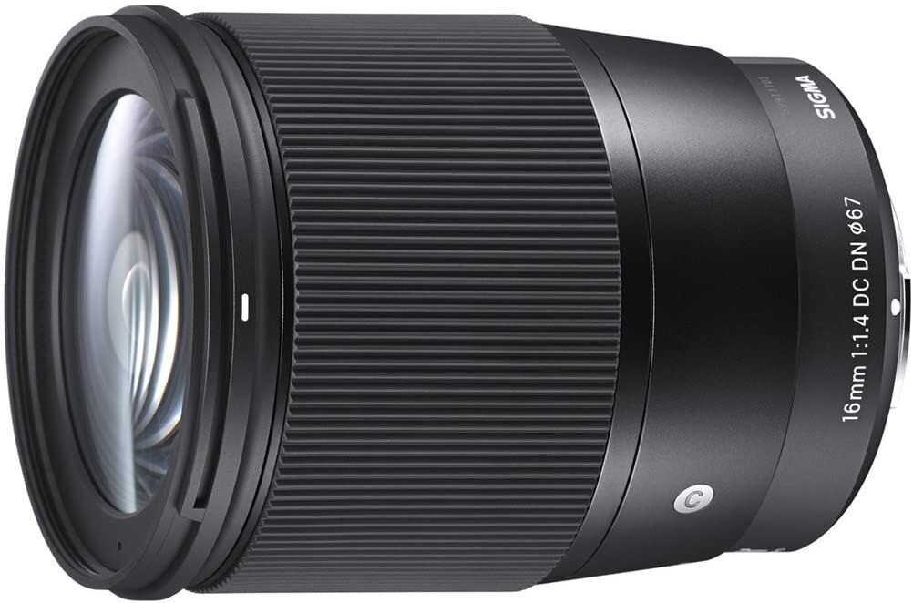 SIGMA シグマ 16mm F1.4 DC DN | Contemporary C017 | Sony Eマウント | APS-C/Super35 ミラーレス専用
