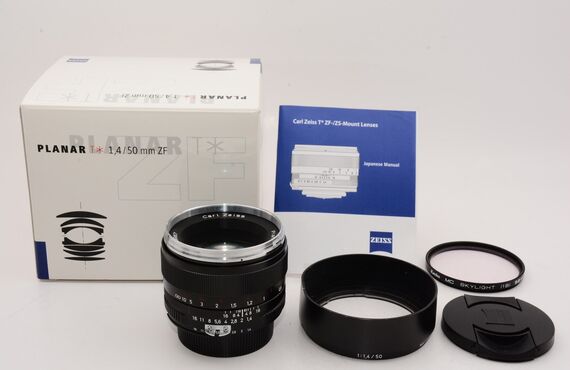 新潟おすすめ Carl Zeiss Planar 50mm F1.4 ZF カールツァイス の高い買取価格 売るなら百獣の買取王が高価買い取り 