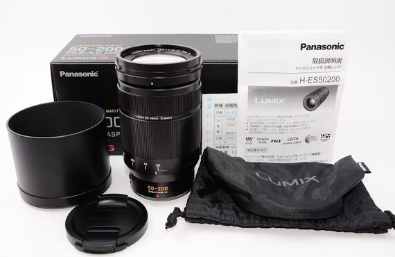 滋賀のおすすめ Panasonic パナソニック VARIO-ELMARIT 50-200mm の高い買取価格 百獣のカメラ買取王が高価買い取り