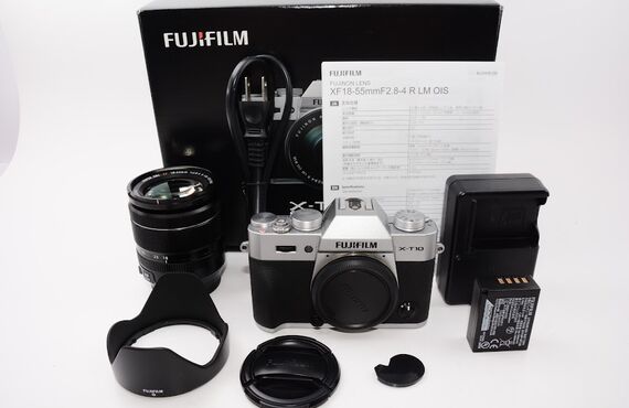 長野のおすすめ FUJIFILM 富士フイルム X-T10 レンズキット の高い買取価格 百獣のカメラ買取王が高価買い取り