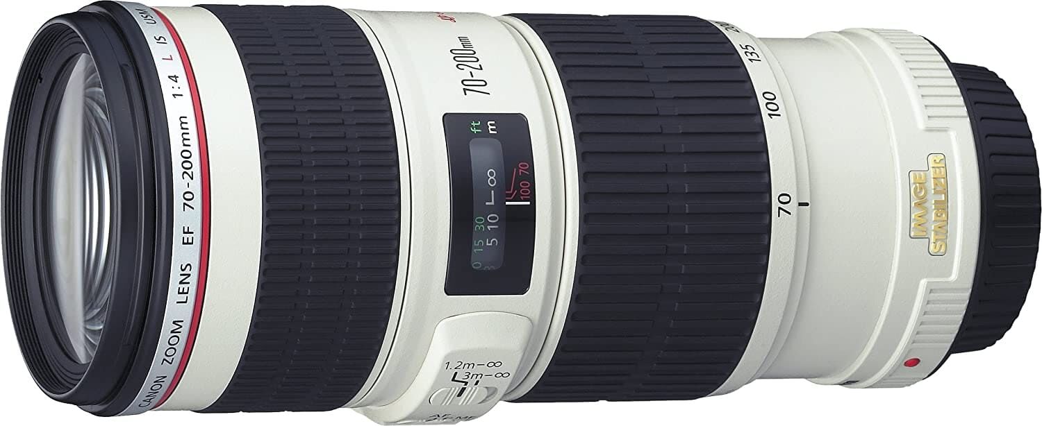 Canon キャノン 望遠ズームレンズ EF70-200mm F4L IS USM フルサイズ対応
