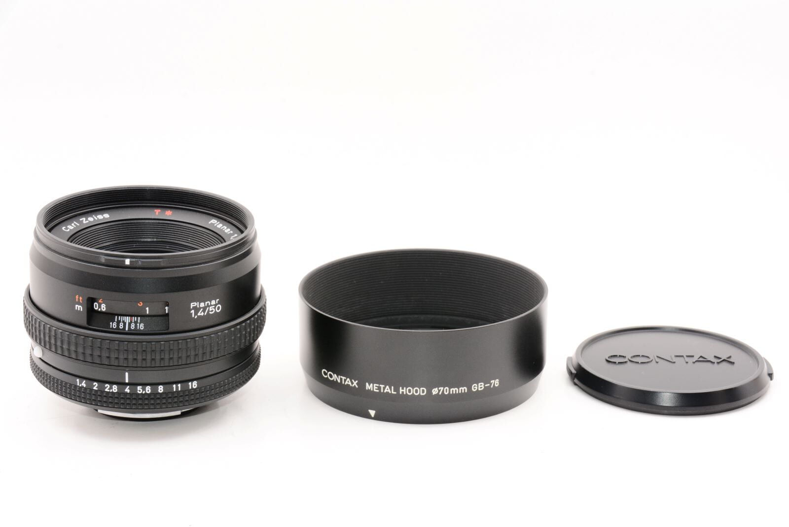 CONTAX コンタックス CARLZEISS PLANAR 50mm F1.4 MMJ