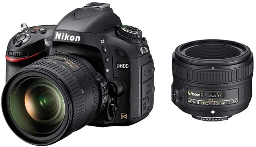 Nikon ニコン デジタル一眼レフカメラ D600 ダブルレンズキット 24-85mm f/3.5-4.5G ED VR/50mm f/1.8G付属 D600WLK