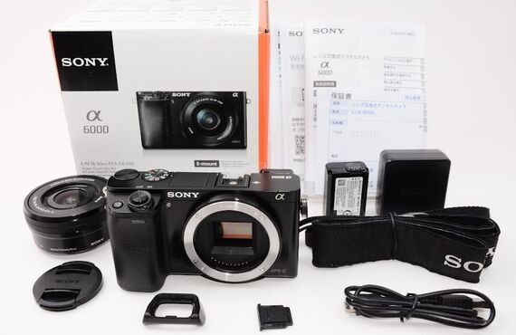 鳥取のおすすめ SONY ソニー α6000 パワーズームレンズキット の高い買取価格 百獣のカメラ買取王が高価買い取り