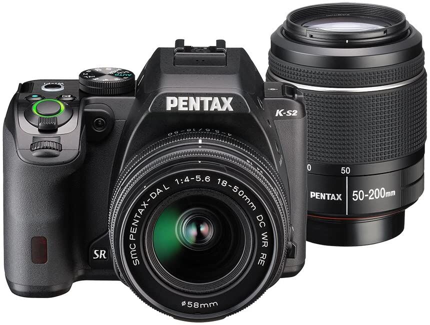 PENTAX ペンタックス デジタル一眼レフ K-S2 ダブルズームキット (ブラック)