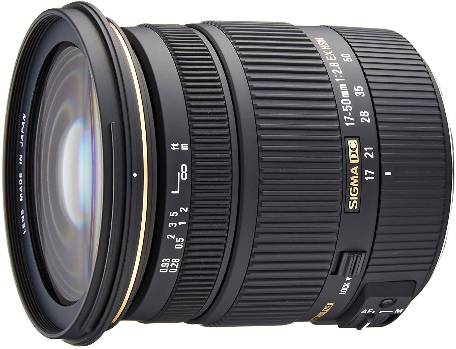 SIGMA シグマ 標準ズームレンズ 17-50mm F2.8 EX DC OS HSM キヤノン用 APS-C専用