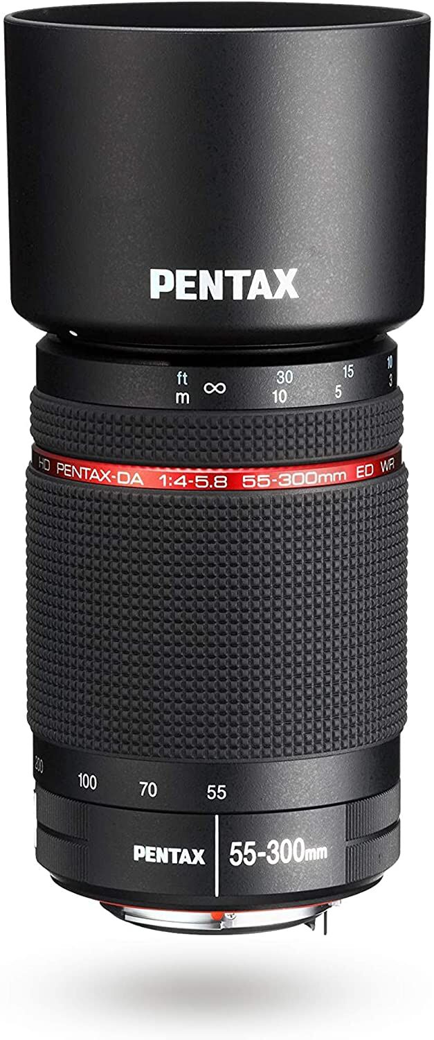 PENTAX ペンタックス 55-300mmF4-5.8ED WR 望遠ズームレンズ