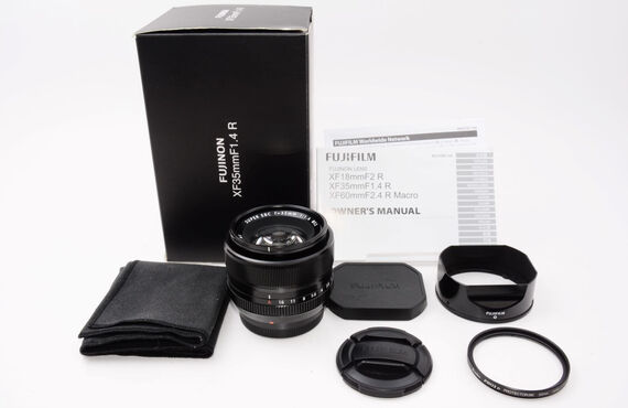 梅田のおすすめ FUJIFILM 富士フイルム XF35mmF1.4の高い買取価格 売るなら百獣のカメラ買取王が高価買い取り