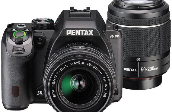 梅田のおすすめ PENTAX ペンタックス K-S2 ダブルズームキット高い買取価格 百獣のカメラ買取王が高価買い取り
