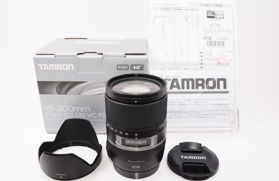新潟のおすすめ TAMRON タムロン 16-300mm F3.5-6.3 の高い買取価格 売るなら百獣の買取王が高価買い取り 
