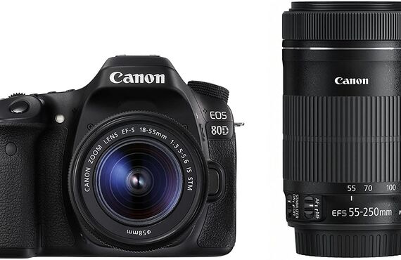 滋賀のおすすめCanon キャノン EOS 80D ダブルズームキット高い買取価格 売るならカメラ買取王カメライオンが高価買取