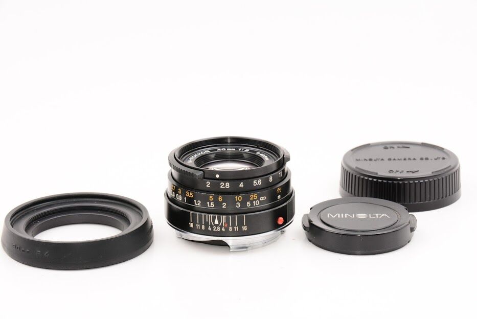 MINOLTA ミノルタ M-ROKKOR 40mm F2