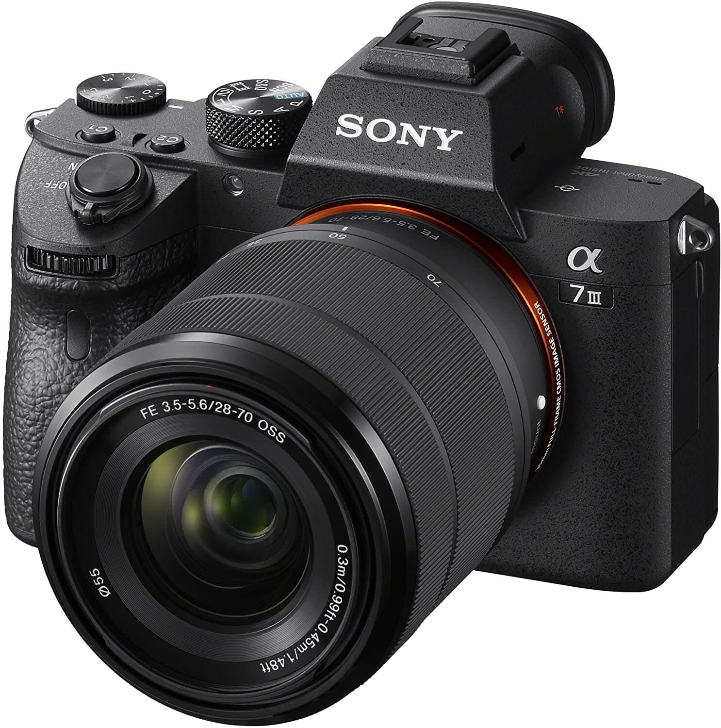 SONY ソニー ミラーレス一眼 α7 III ズームレンズキット FE 28-70mm F3.5-5.6 OSS ILCE-7M3K, ブラック【追いかける瞳AFで撮り逃さない】