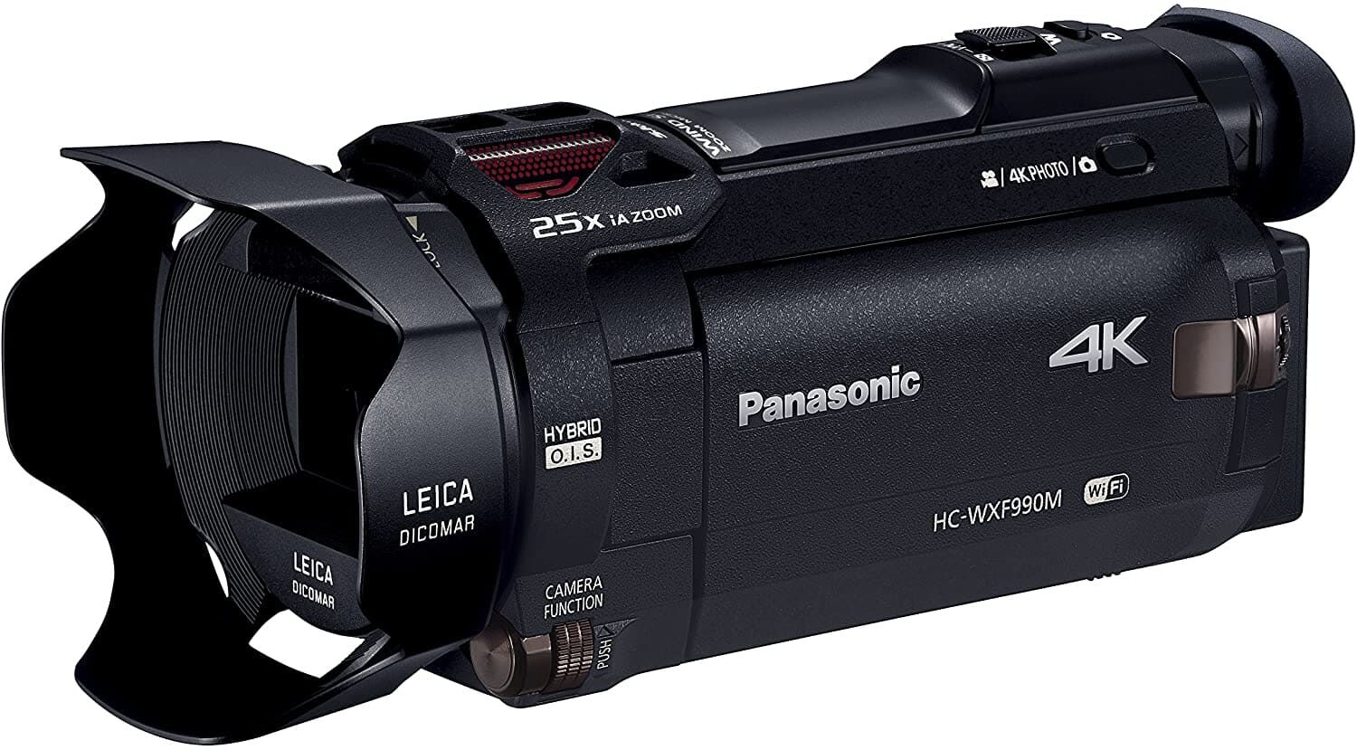Panasonic パナソニック デジタル4Kビデオカメラ WXF990M 64GB ワイプ撮り あとから補正 ブラック HC-WXF990M-K