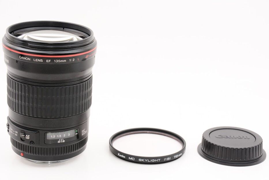 Canon キャノン 単焦点望遠レンズ EF135mm F2L USM フルサイズ対応