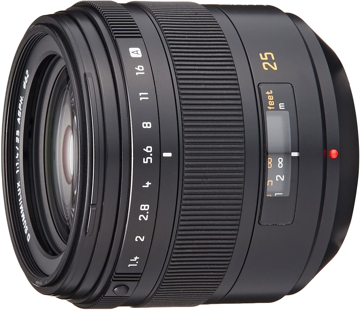 Panasonic パナソニック 単焦点レンズ フォーサーズ用 ライカ D SUMMILUX 25mm/F1.4 ASPH. L-X025