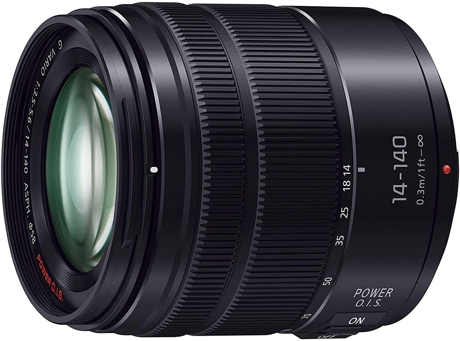 Panasonic パナソニック 標準ズームレンズ マイクロフォーサーズ用 ルミックス G VARIO 14-140mm/F3.5-5.6 ASPH./POWER O.I.S. ブラック H-FS14140-KA