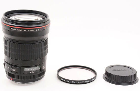 西宮おすすめ Canon キャノン EF135mm F2L USMの高い買取価格 売るなら百獣のカメラ買取王が高価買い取り