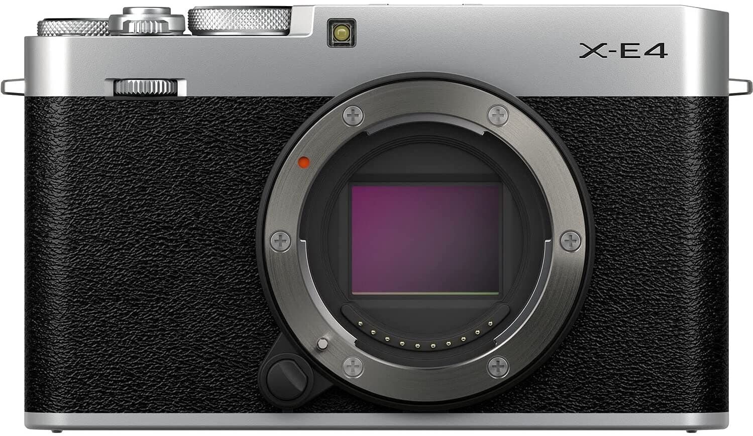 FUJIFILM 富士フイルム ミラーレスデジタルカメラ X-E4 ボディ シルバー F X-E4-S