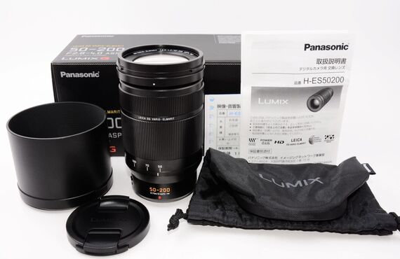 西宮おすすめ パナソニック Panasonic 50-200mm/F2.8-4.0の高い買取価格 売るなら百獣のカメラ買取王が高価買い取り