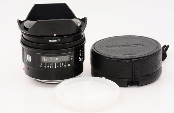 西宮おすすめ MINOLTA ミノルタ AF 16mm F2.8 FISH-EYEの高い買取価格 売るなら百獣のカメラ買取王が高価買い取り