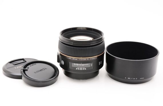 新潟のおすすめ MINOLTA ミノルタ AF 85mm f 1.4 G (22) D の高い買取価格 売るなら百獣の買取王が高価買い取り 