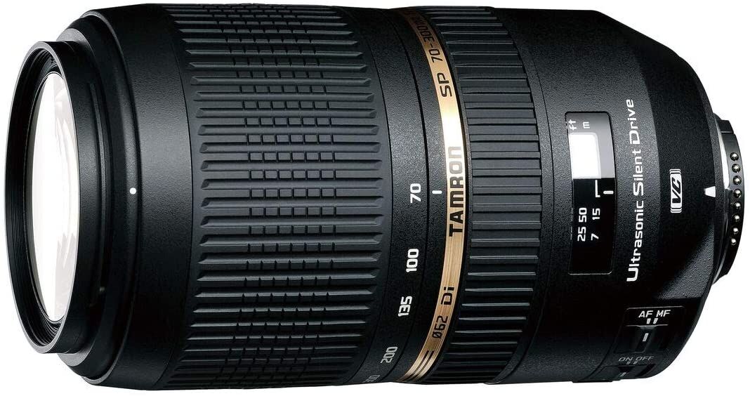 TAMRON タムロン 望遠ズームレンズ SP 70-300mm F4-5.6 Di VC USD キヤノン用 フルサイズ対応