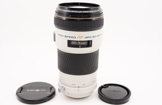 岡山のおすすめ MINOLTA ミノルタ AF APO TELE ZOOM 80-200mm の高い買取価格 百獣のカメラ買取王が高価買い取り