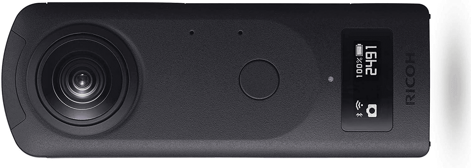 RICOH リコー THETA Z1 ブラック 360度カメラ 1.0型裏面照射型CMOSセンサー搭載 23MP高解像静止画 手ブレ補正機能搭載 4K動画 360度空間音声 RAW現像対応 高速無線転送 リコーシータ独自の高精度なスティッチング技術 THETAシリーズのフラッグシップモデル ビジネスシーンで大活躍 910774