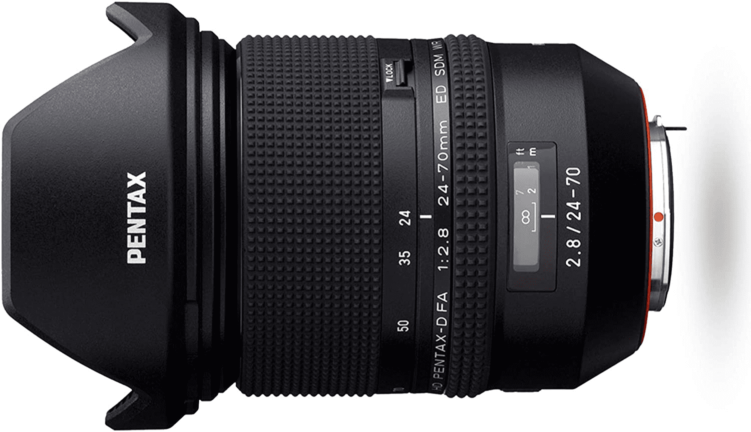 ペンタックス HD PENTAX-D FA 24-70mmF2.8ED SDM WR 大口径標準ズームレンズ 【フルサイズ対応】【高い描写性能】【大口径 F2.8】【高速AF・超音波モーターSDM搭載】【高性能 HDコーティング】【防滴構造】【ペンタックス一眼Kシリーズはボディ内手振れ補正を搭載】 21310